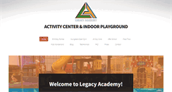 Desktop Screenshot of legacyacademy.info